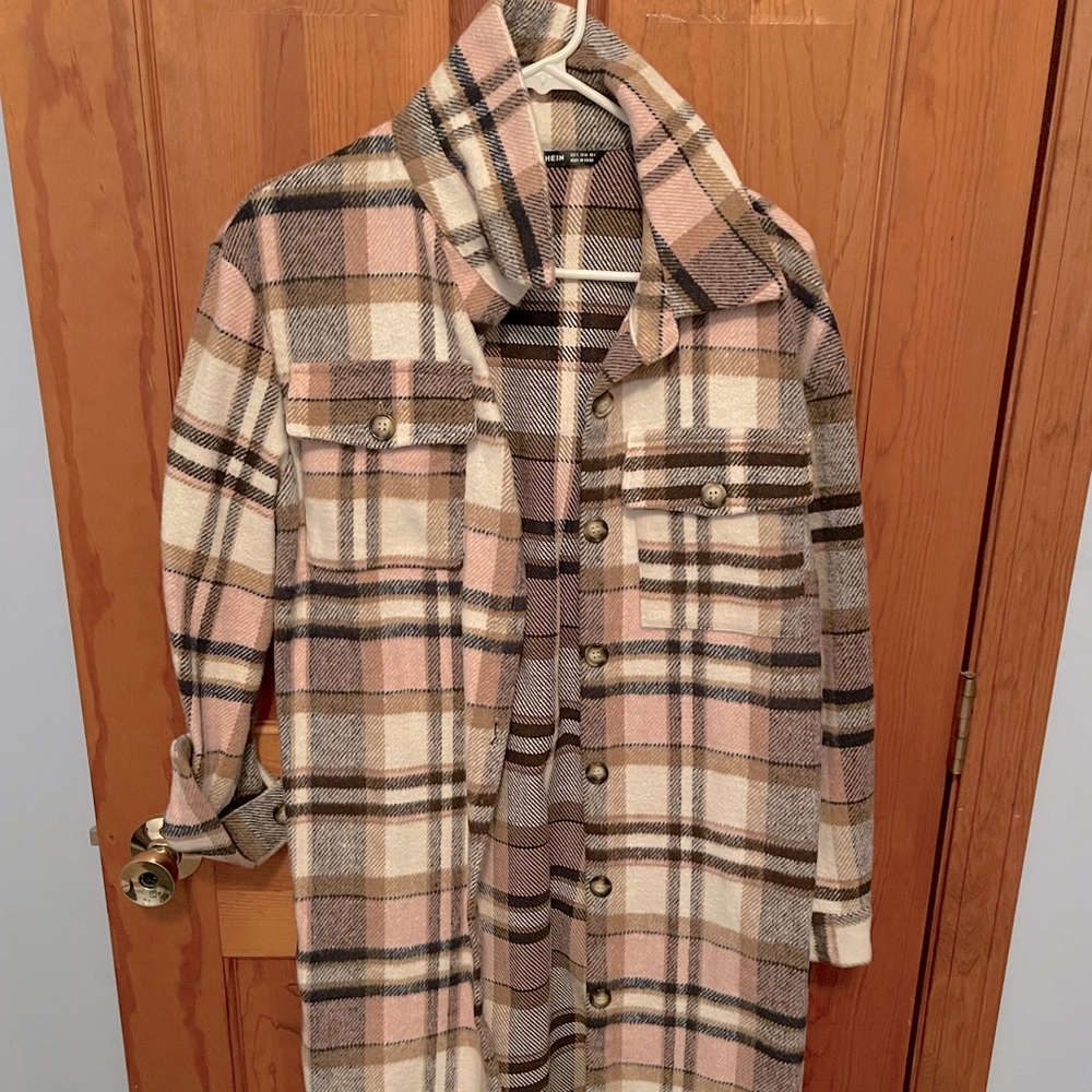 SHEIN Long Shacket